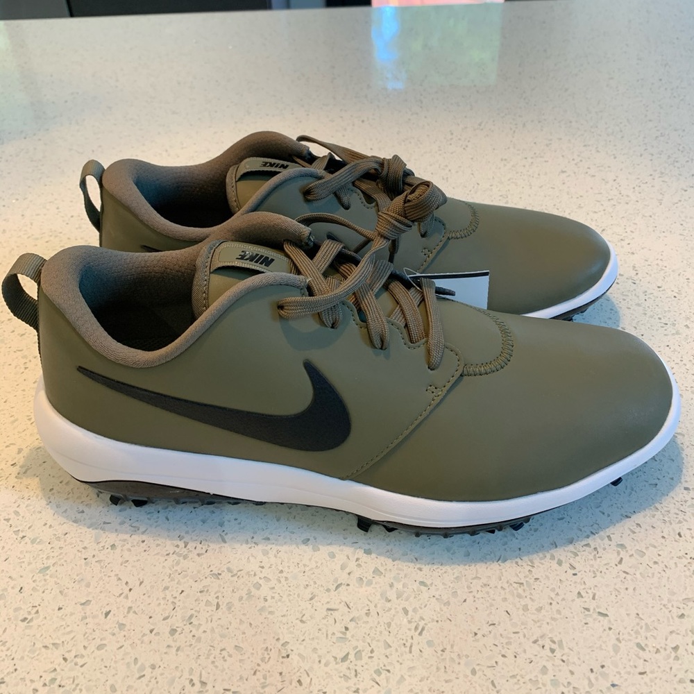 Nike Roshe G Tour Golf Shoes Olive Black Size 10.5